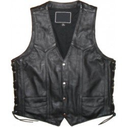 Leather Vest Mens